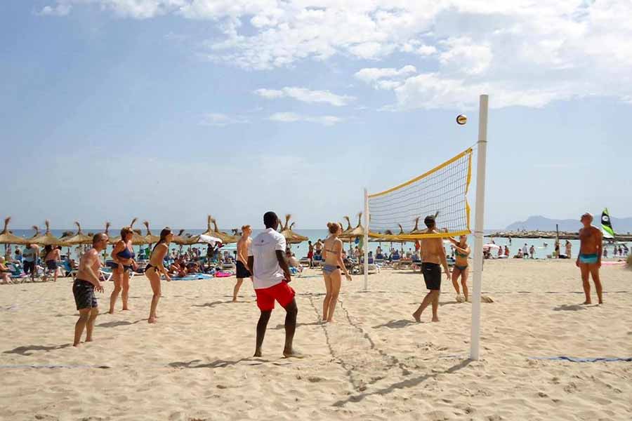 volleyball playa esperanza resort