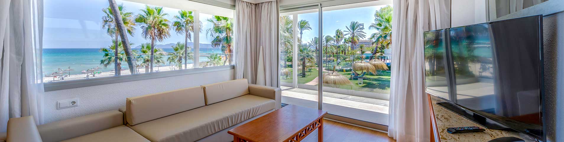 Apartment mit frontalem Meerblick playa esperanza resort